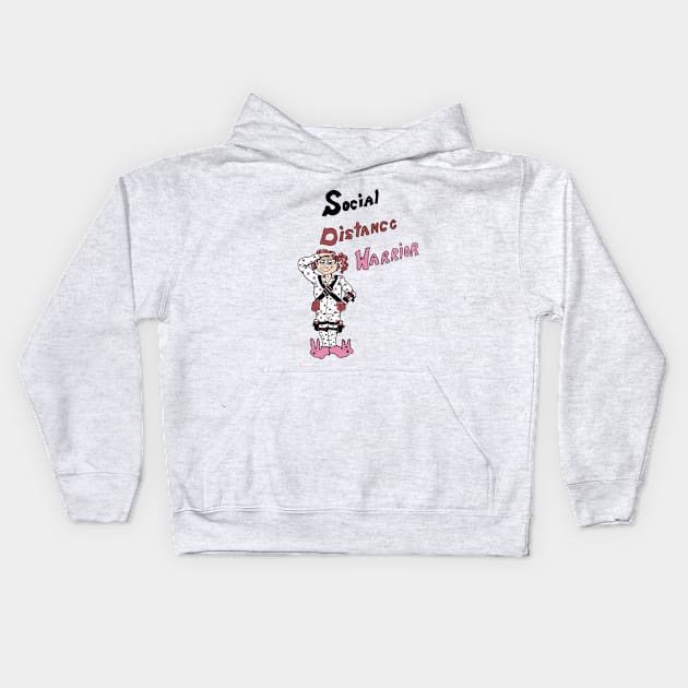 Social Warrior Kids Hoodie by KCJ arts